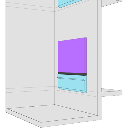 Compound 2:1 Biparting Door