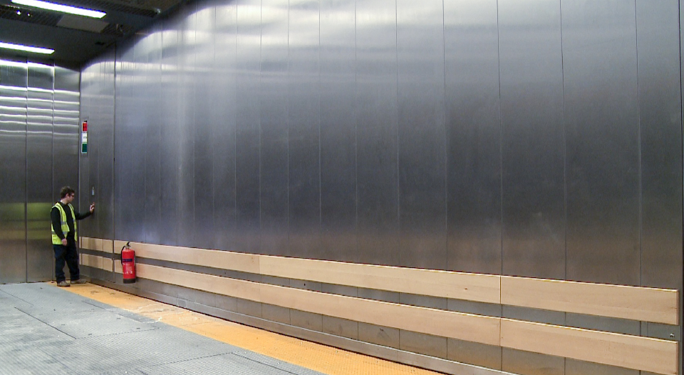 Engineer Inside Large Heavy Duty Lift