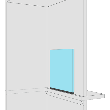 Single Section Slide Up Door