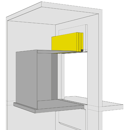 Three Section Full Height Car Door Diagram
