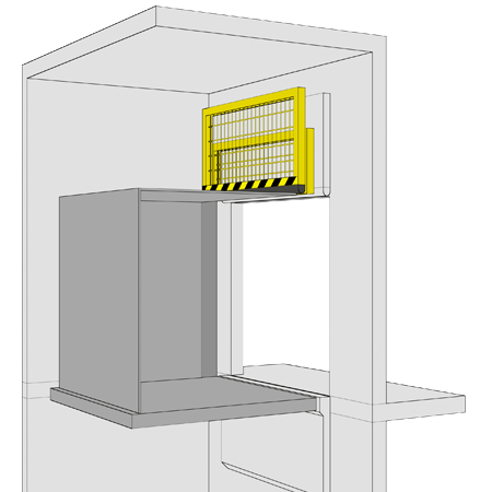 Two Section Car Gate Diagram